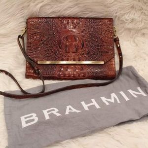 Brahmin Brown Leather Purse